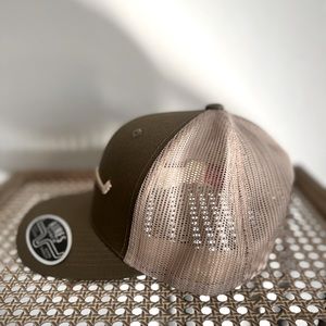 Kimes Ranch Mens Mesh Back Trucker Cap (moss/tan)
